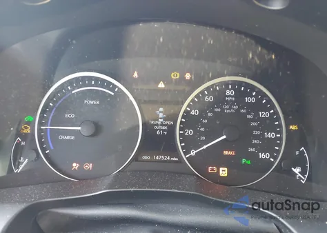 2015 Lexus Es 300H из США, поврежденный, VIN JTHBW1GG9F2100058